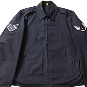 Vintage 70's Mens US AIR FORCE Uniform Military‎ Light Weight Jacket size 38L